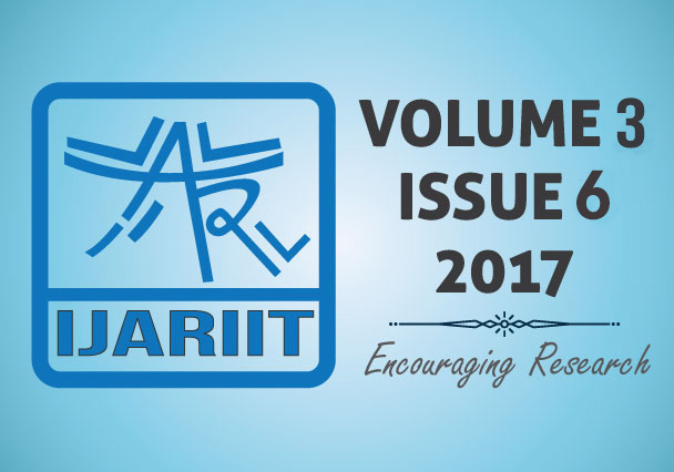 Volume-3, Issue-6 – IJARIIT